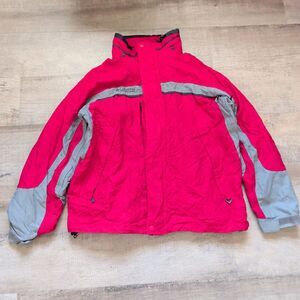 Columbia Sportswear Winter Jacket Men's L/XL Core Interchange Red/Gray